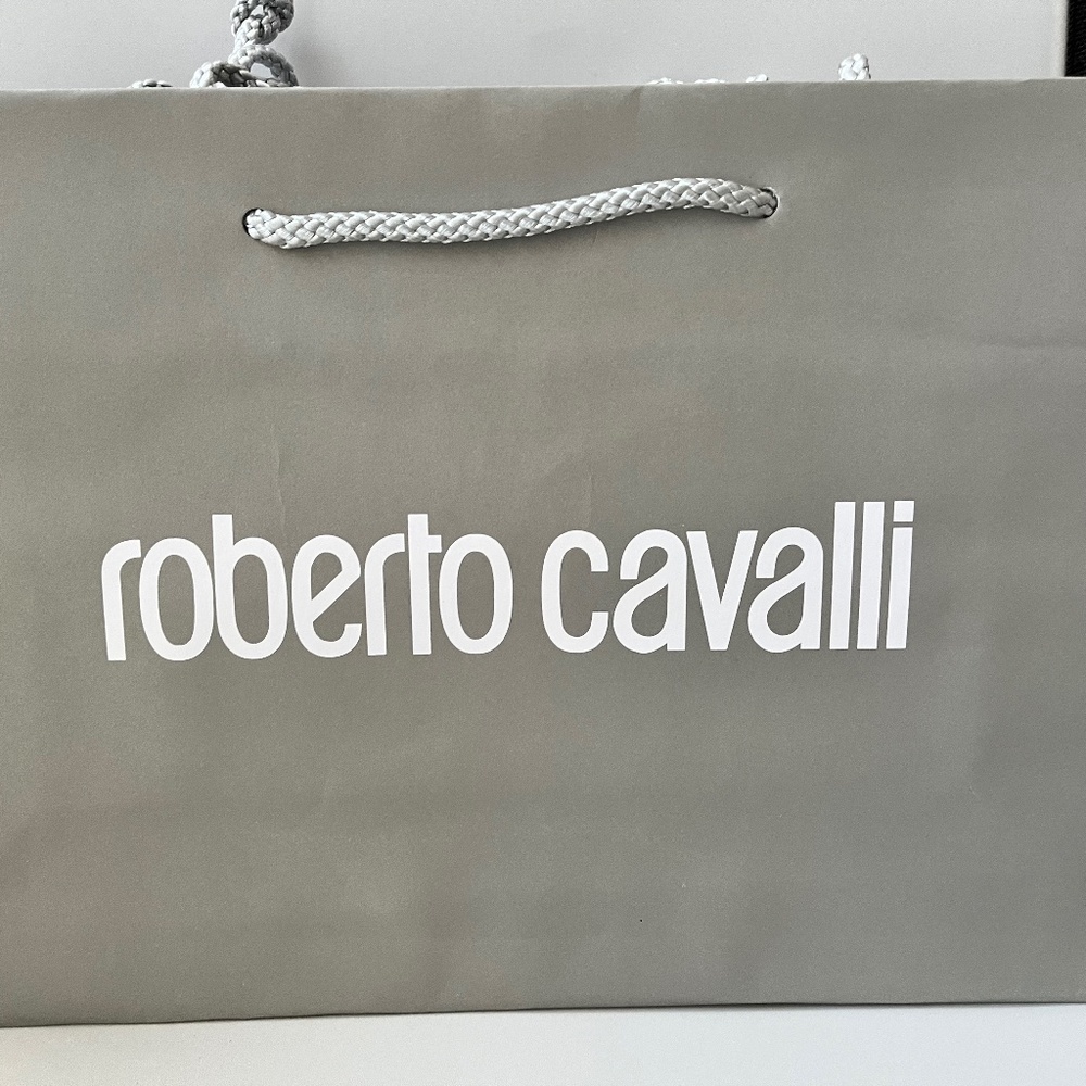 Roberto Cavalli  4 Tote Gift Bag Shoes Bags Frame